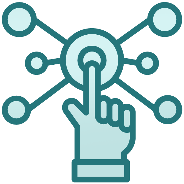 Digital kompetens mörkgrön ifylld logo